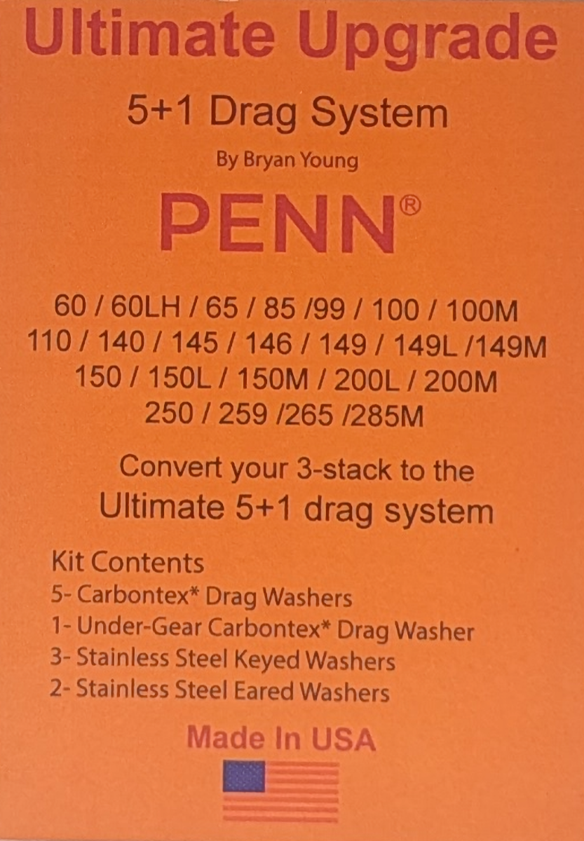 UU-PENN100 5+1 Drag Washer System (Custom)