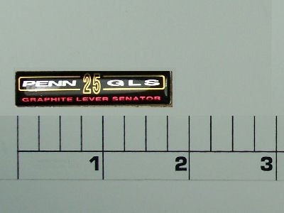 225-25 Emblem - Bar Decal