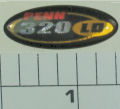 238-320LD Decal, Side Plate "320LD"