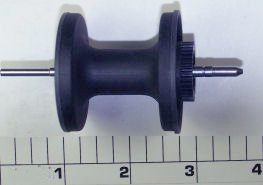 29L-855 Spool, Aluminum (Black)