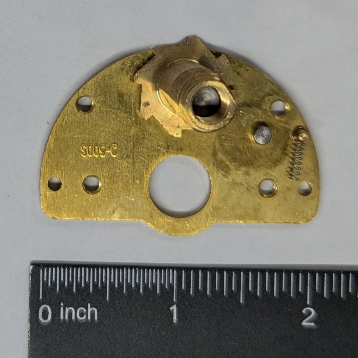 3-500S Bridge with Sleeve (Brass) (FINE THREAD)