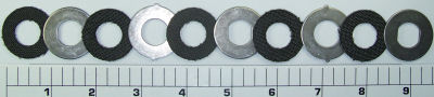 6-114HSP Kit, Drag Washers, Drag Washer Kit HT-100 with Metals (10 pcs)