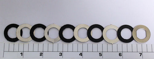 6-114SP Kit, Drag Washer Kit HT-100™ with Metals (10 pcs)